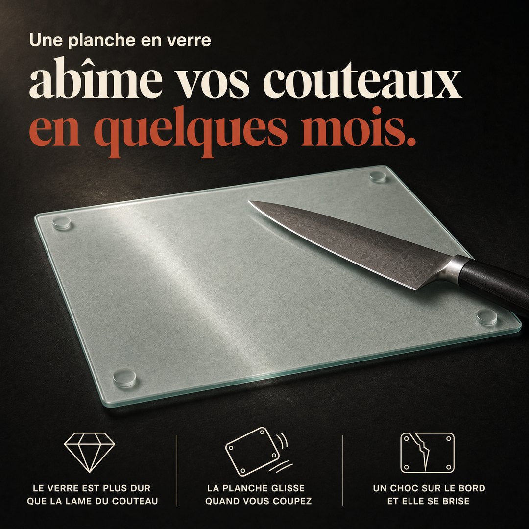 Planche verre, ce qu'elle laisse derrière elle