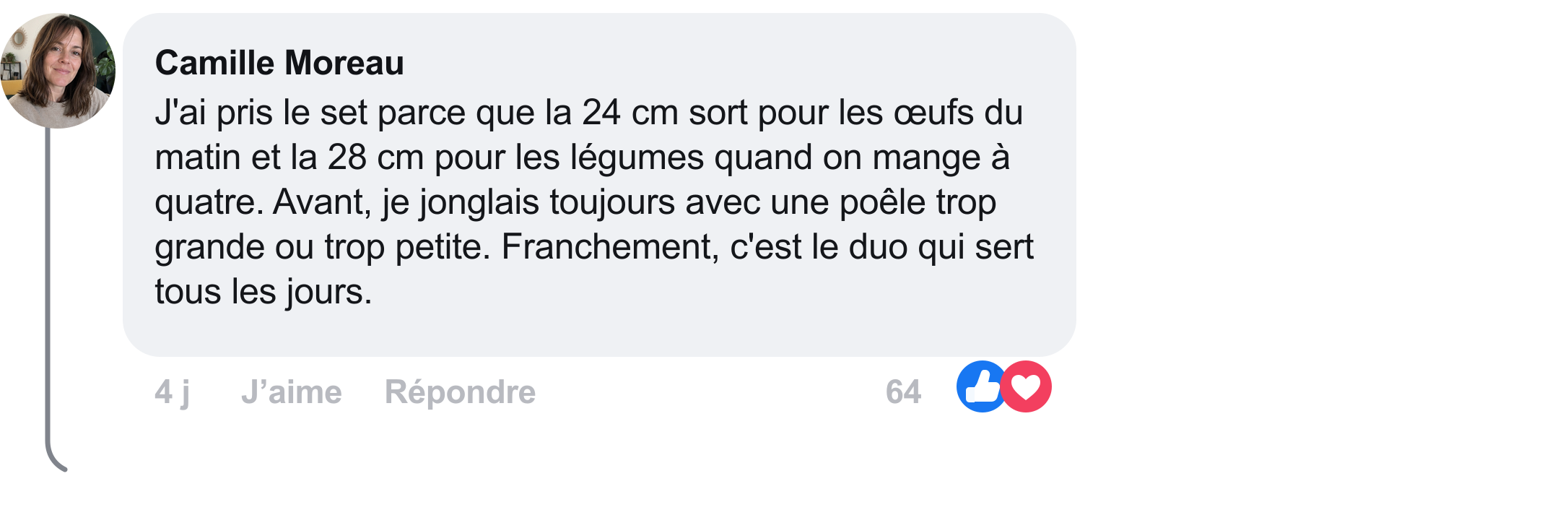 Avis client MIJOTA sur le set de poêles titane