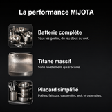 Performance de la batterie MIJOTA Titane 3X complète