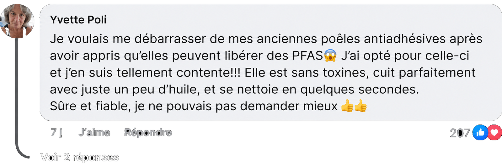 Avis client MIJOTA sur la poêle titane
