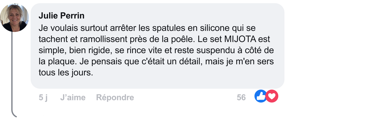Avis client MIJOTA sur les ustensiles titane
