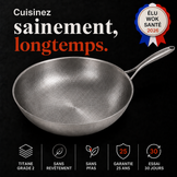 Wok MIJOTA et promesse Cuisinez sainement, longtemps